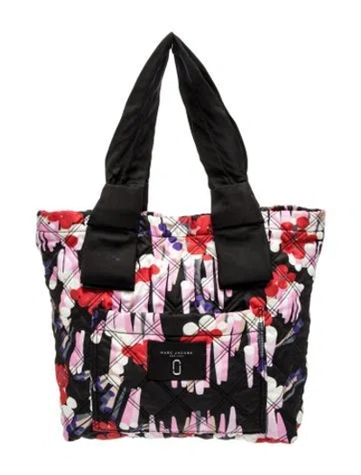 Pre-owned Marc Jacobs Nylon Tote In Black