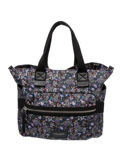 Pre-owned Marc Jacobs Nylon Tote In Blue