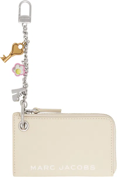 MARC JACOBS OFF-WHITE 'THE COIN PURSE CHARM' COIN POUCH