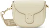 Marc Jacobs Off-white 'the Covered J Marc' Saddle Bag In 123 Cloud White