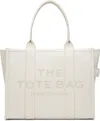 Marc Jacobs Off-white 'the Leather Large' Tote
