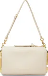 Marc Jacobs Leather Shoulder Bag Adjustable Detachable Strap In Neutral
