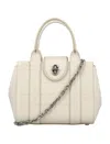 Marc Jacobs Off White The Turnlock Tote In White
