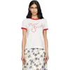 Marc Jacobs Logo-print T-shirt In White