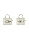 Marc Jacobs Orecchini A Perno The Tote Bag Stud In White