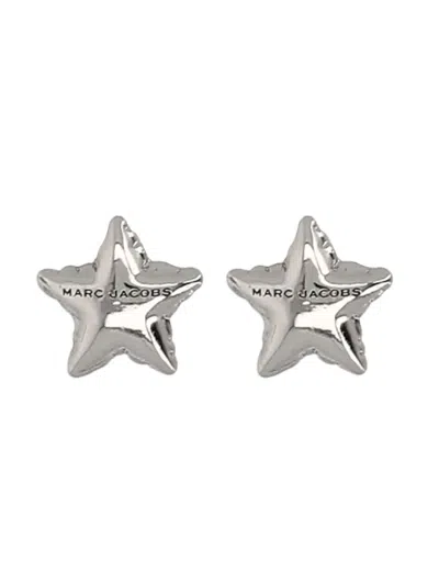 Marc Jacobs Orecchini Star Ballon In Metallic
