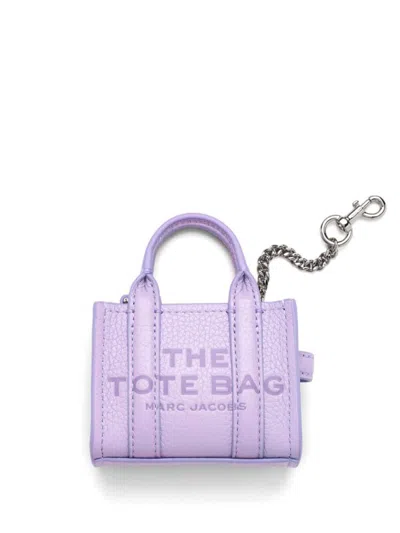 Marc Jacobs The Nano Tote Bag Charm In Wisteria