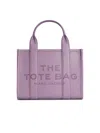 Marc Jacobs 'the Small Tote' Lilac Leather Bag In Liliac