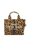 Marc Jacobs The Small Tote Spotted Print Canvas Bag In Animal Print