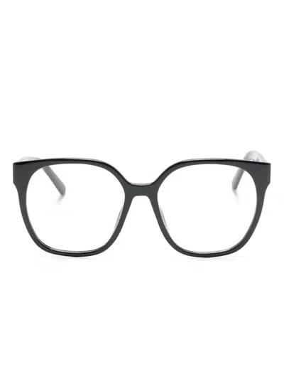Marc Jacobs Oval-frame Glasses In Black