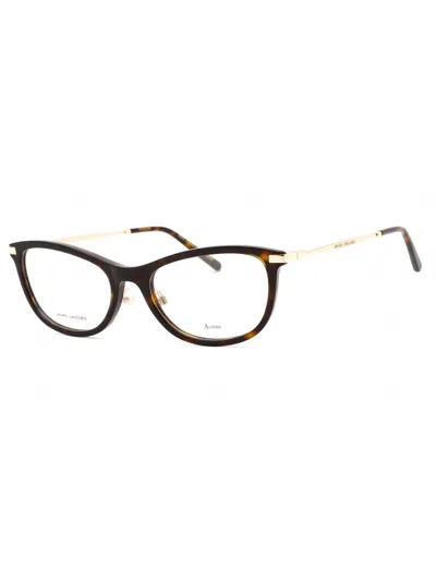 Marc Jacobs Oval Mini Eyeglasses For Women In Transparent