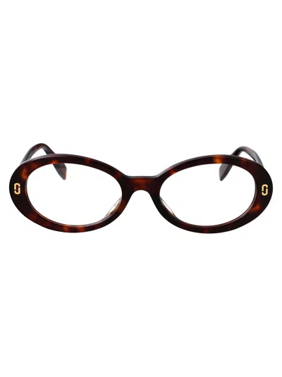 Marc Jacobs Oval Optical Mj 1132/g 086 In Brown