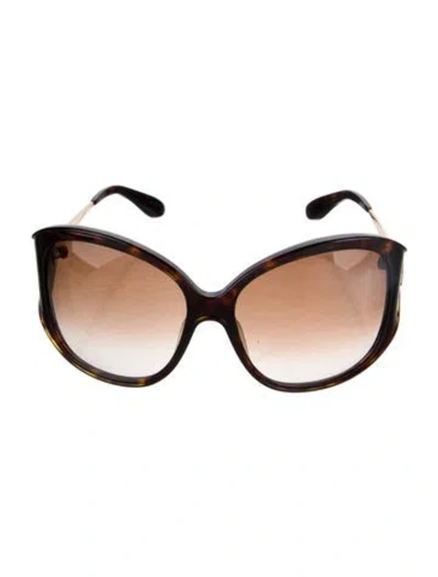 Pre-owned Marc Jacobs Oversize Gradient Sunglasses In Black