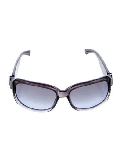 Pre-owned Marc Jacobs Oversize Gradient Sunglasses In Black