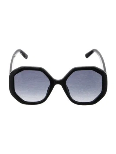 Pre-owned Marc Jacobs Oversize Gradient Sunglasses In Black