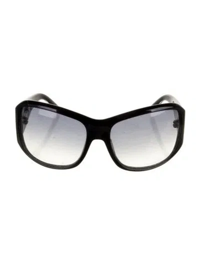 Pre-owned Marc Jacobs Oversize Gradient Sunglasses In Blue
