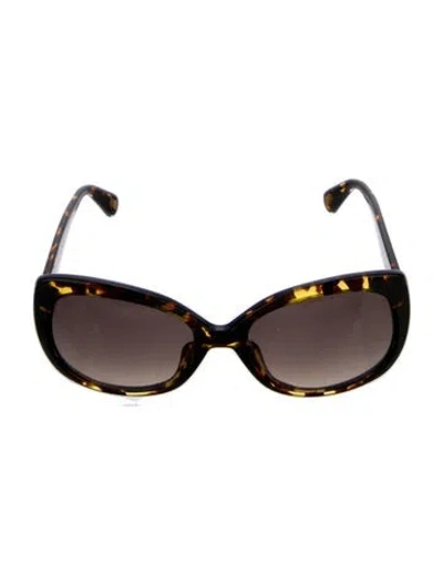 Pre-owned Marc Jacobs Oversize Gradient Sunglasses In Brown