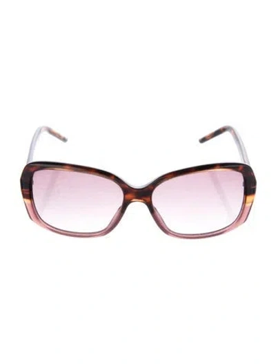 Pre-owned Marc Jacobs Oversize Gradient Sunglasses In Brown