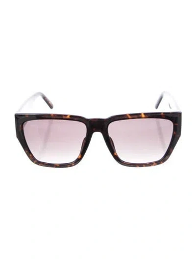 Pre-owned Marc Jacobs Oversize Gradient Sunglasses In Brown