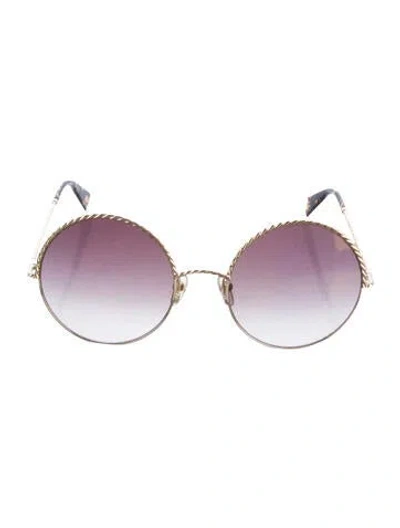 Pre-owned Marc Jacobs Oversize Gradient Sunglasses In Brown