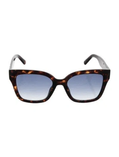 Pre-owned Marc Jacobs Oversize Gradient Sunglasses In Brown