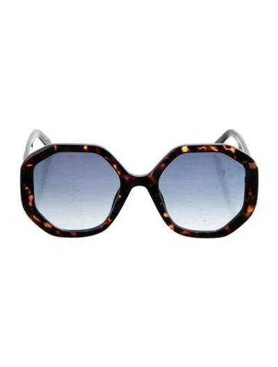 Pre-owned Marc Jacobs Oversize Gradient Sunglasses In Brown