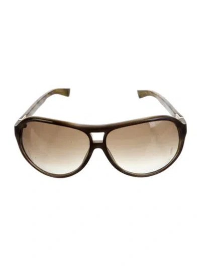 Pre-owned Marc Jacobs Oversize Gradient Sunglasses In Multi