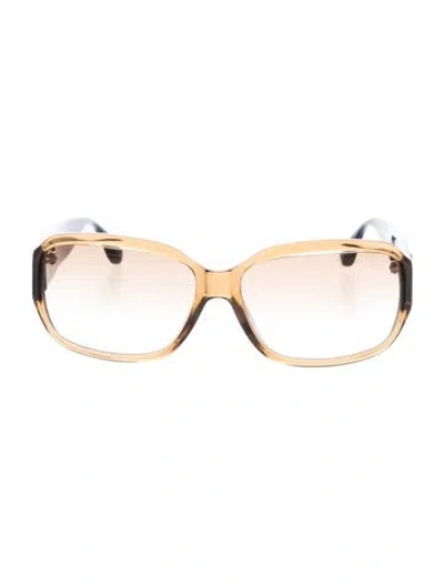 Pre-owned Marc Jacobs Oversize Gradient Sunglasses In Multi