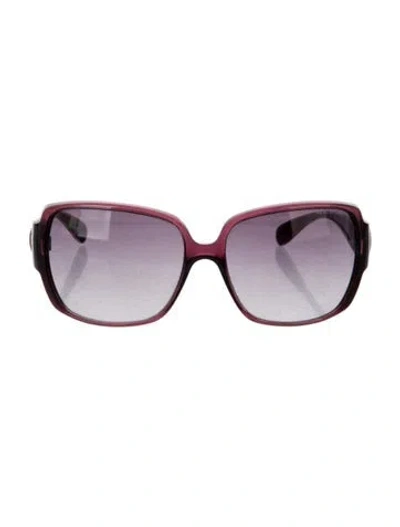 Pre-owned Marc Jacobs Oversize Gradient Sunglasses In Pink