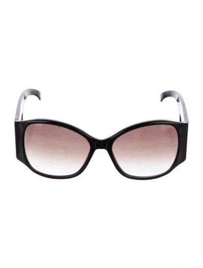Pre-owned Marc Jacobs Oversize Gradient Sunglasses In Purple