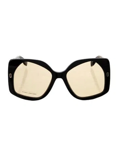 Pre-owned Marc Jacobs Oversize Mirrored Sunglasses In Multi