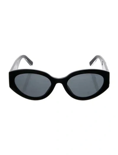 Pre-owned Marc Jacobs Oversize Tinted Sunglasses In Black