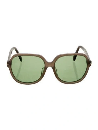 Pre-owned Marc Jacobs Oversize Tinted Sunglasses In Brown
