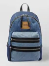 Marc Jacobs The Large Backpack Backpack In Blue Cotton