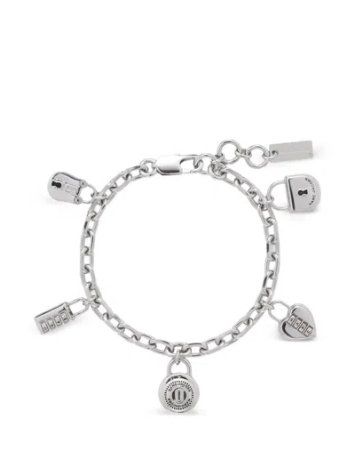 Marc Jacobs Padlock Charm Bracelet In Gold