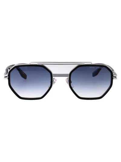 MARC JACOBS MARC JACOBS PALLADIUM BLACK TITANIUM SUNGLASSES