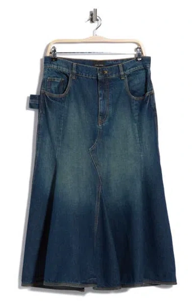Marc Jacobs Paneled Skirt In Blue