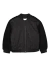 Marc Jacobs Panelled Bomber Jacket In Black