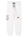 Marc Jacobs X Mickey Mouse Patch-detail Sweatpants In Cream
