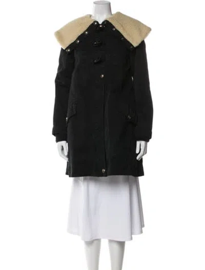 Pre-owned Marc Jacobs Parka In Black