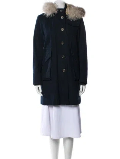 Pre-owned Marc Jacobs Parka In Blue