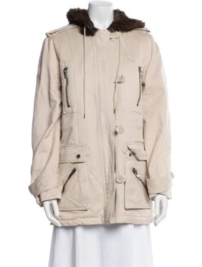 Pre-owned Marc Jacobs Parka In Neutral