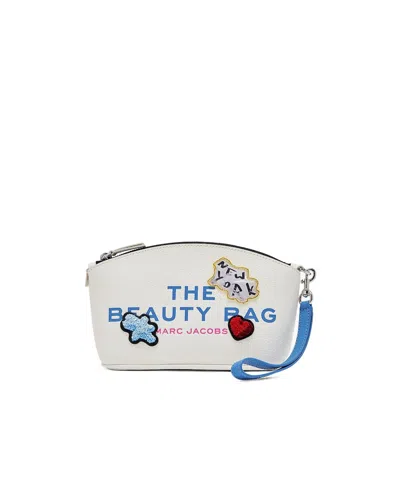 Marc Jacobs Patch Beauty Bag In White