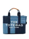 Marc Jacobs The Denim Small Tote Bag In Blue