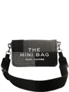 Marc Jacobs The Mini Leather Crossbody Bag In Black