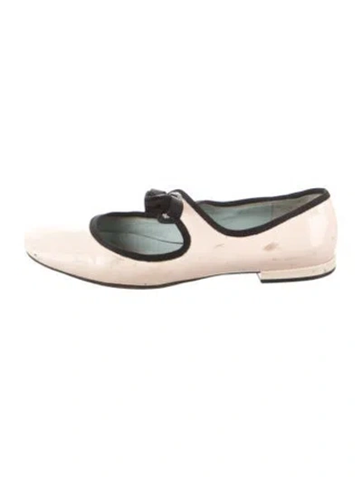 Pre-owned Marc Jacobs Patent Leather Colorblock Pattern Mary Jane Flats In Multi