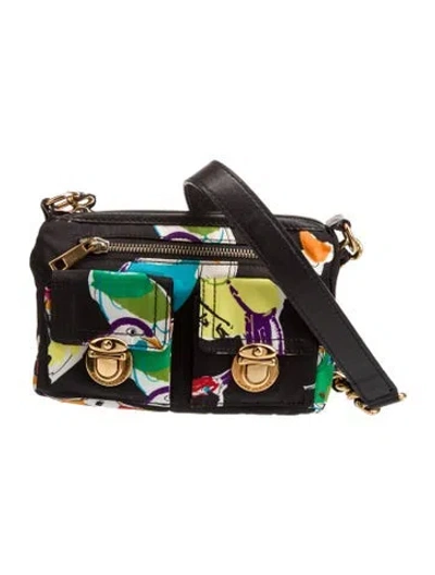 Pre-owned Marc Jacobs Patent Leather Minaudière In Gold