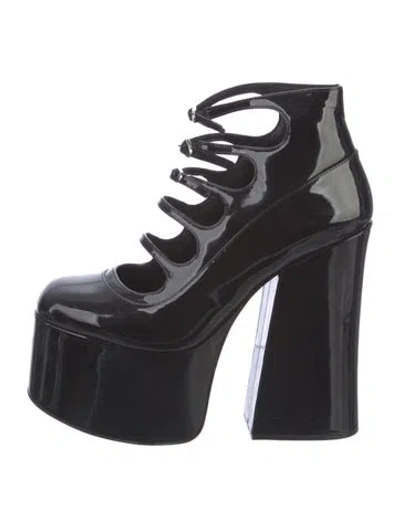 Pre-owned Marc Jacobs Patent Leather Pumps In Black