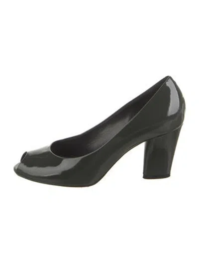 Pre-owned Marc Jacobs Patent Leather Pumps In Green