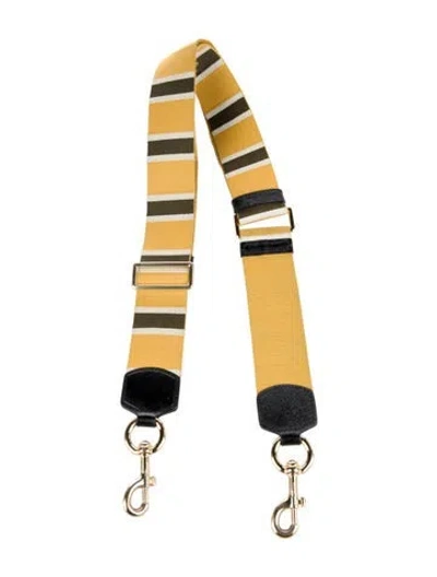 Pre-owned Marc Jacobs Pattern Bag Strap In Yellow
